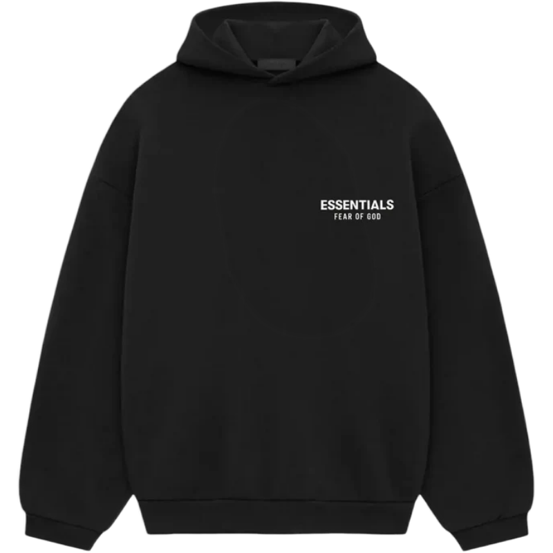 Essentials Fear of God Fleece Hoodie Black