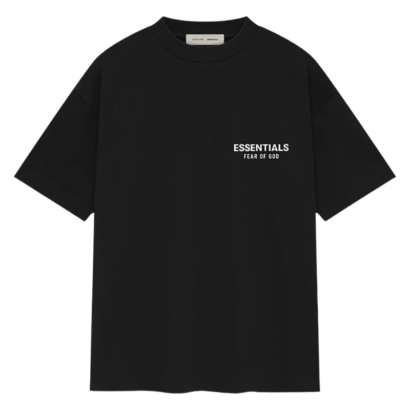 Essentials Fear of God Classic Jersey Tee Jet Black