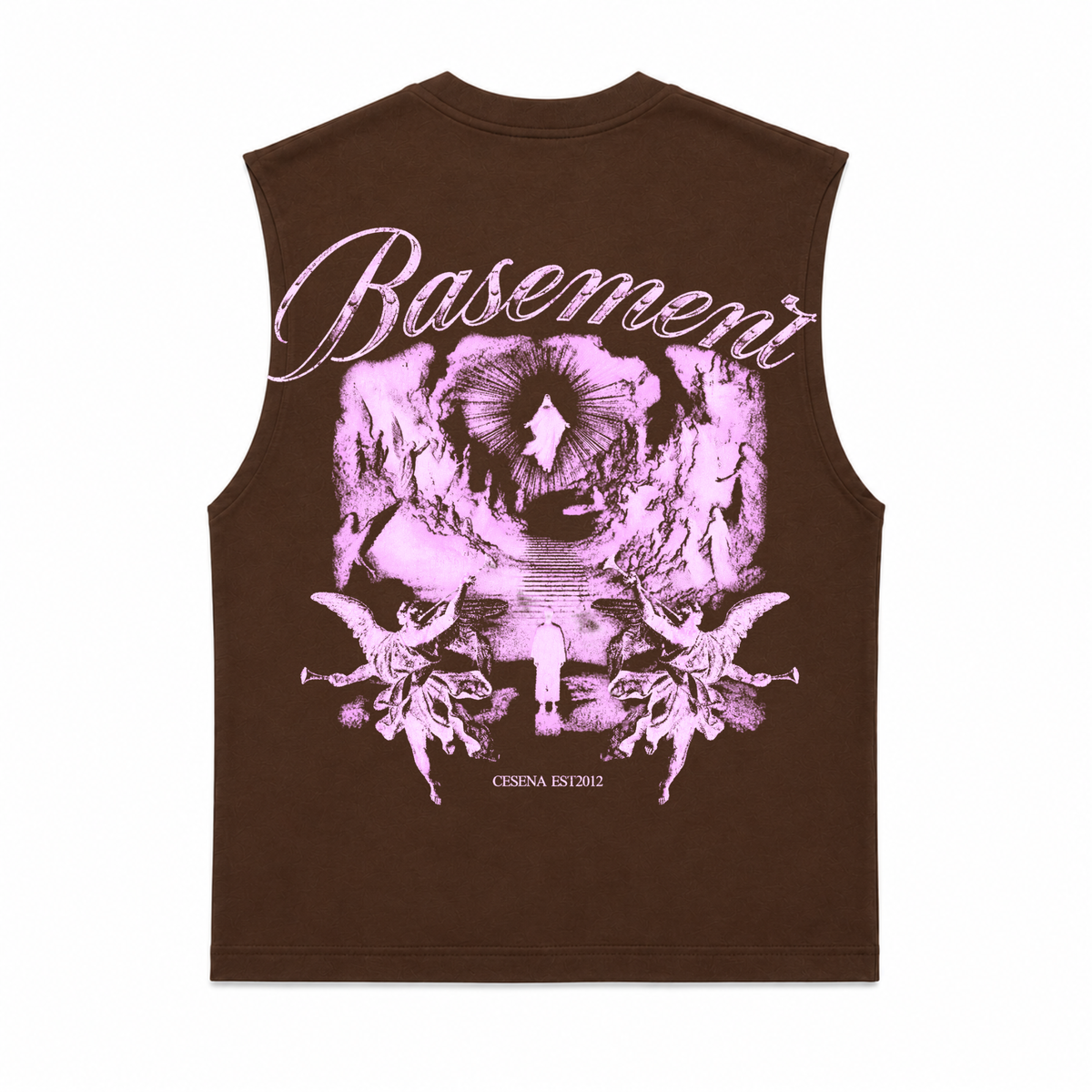 Basement Studios® Witness Boxy Tank Brown