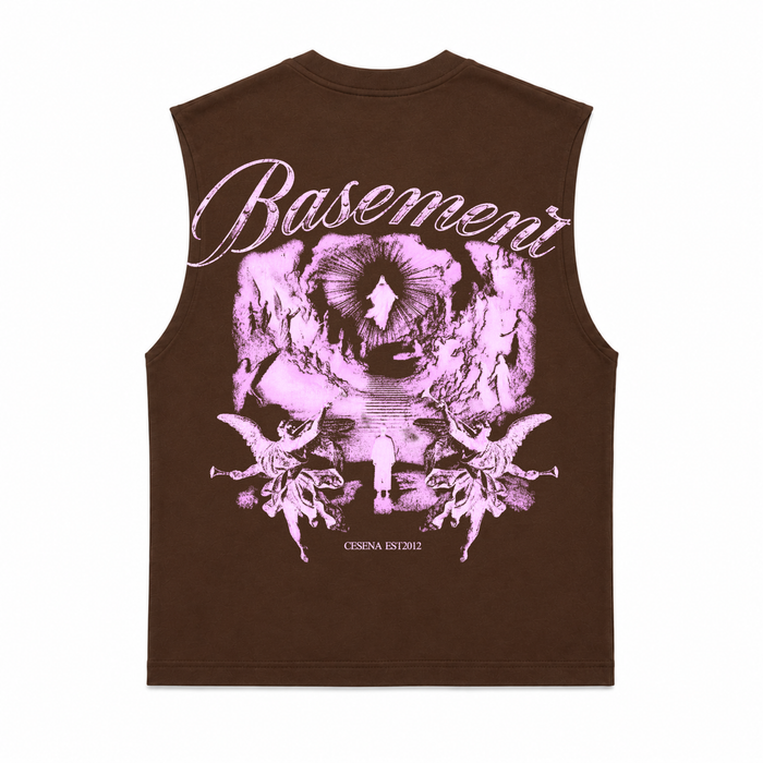 Basement Studios® Witness Boxy Tank Brown