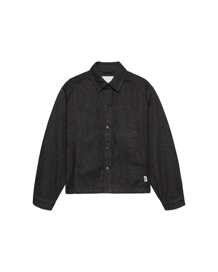 New Amsterdam Denim Overshirt Black