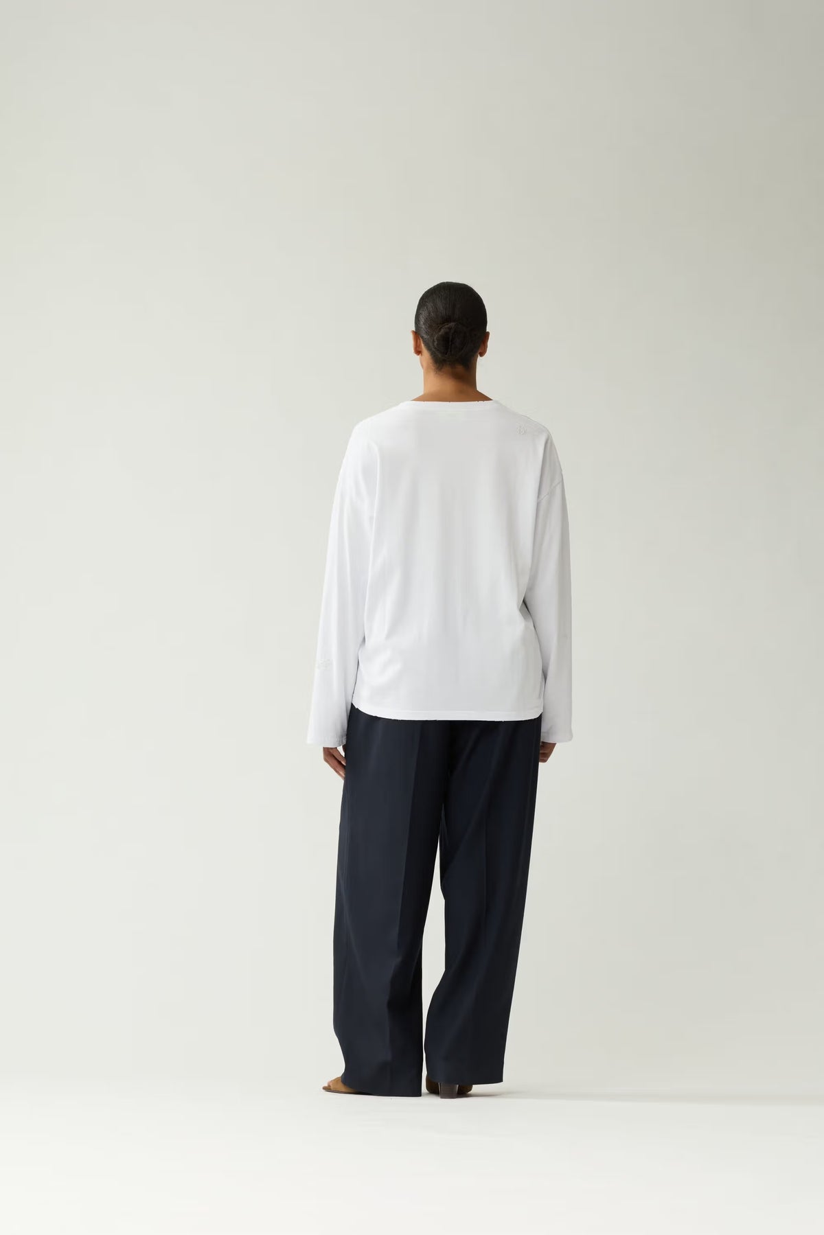 New Amsterdam Worked Logo Longsleeve