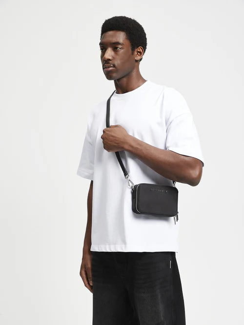 Reternity Nylon Shoulder Bag Black