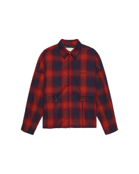 New Amsterdam Flanel Overshirt Red Check
