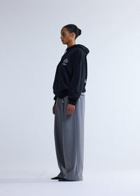 New Amsterdam Logo Hoodie + Black/White