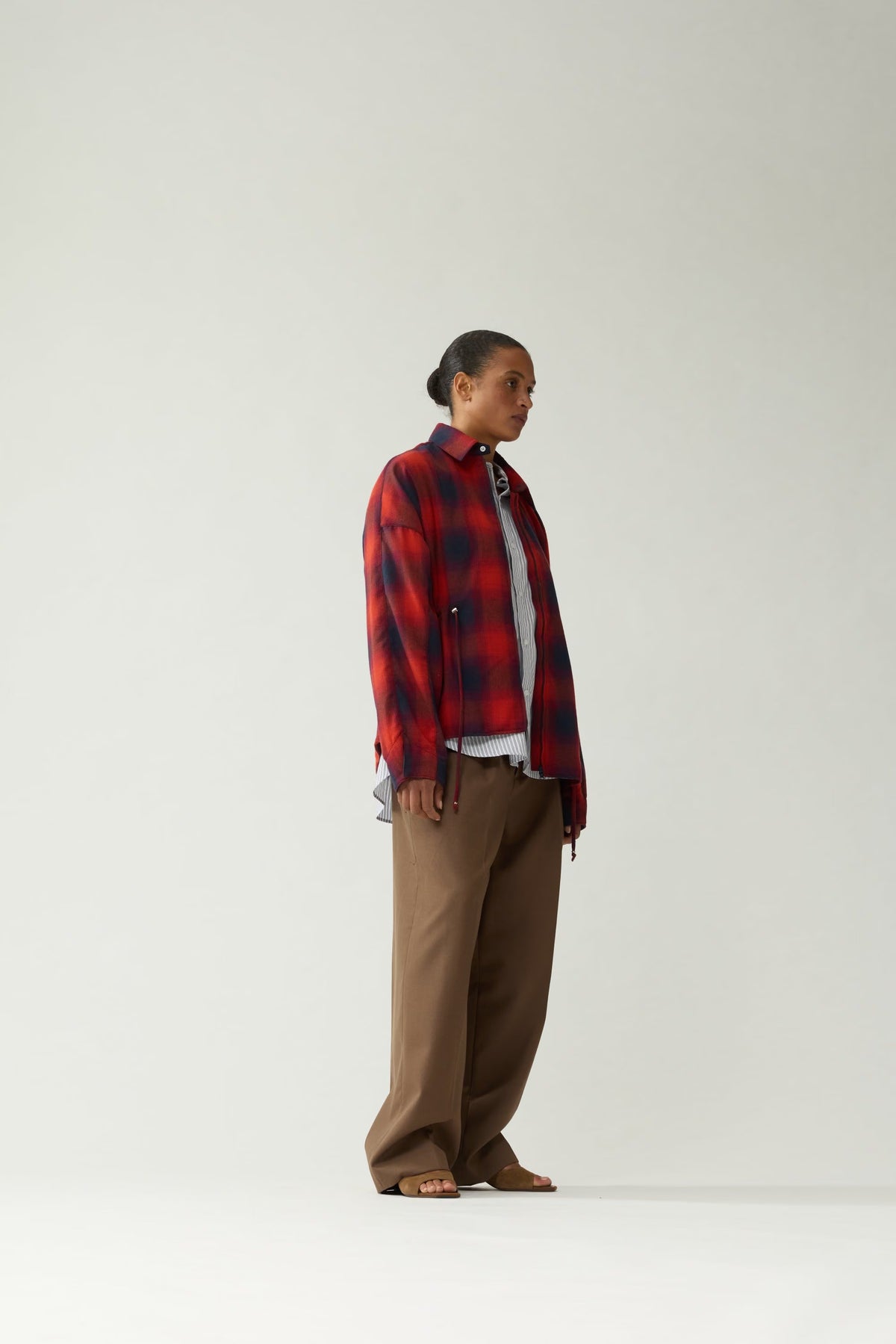 New Amsterdam Flanel Overshirt Red Check