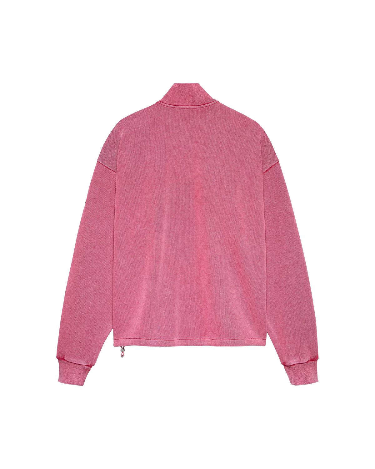 New Amsterdam Plated Half-Zip Washed Pink