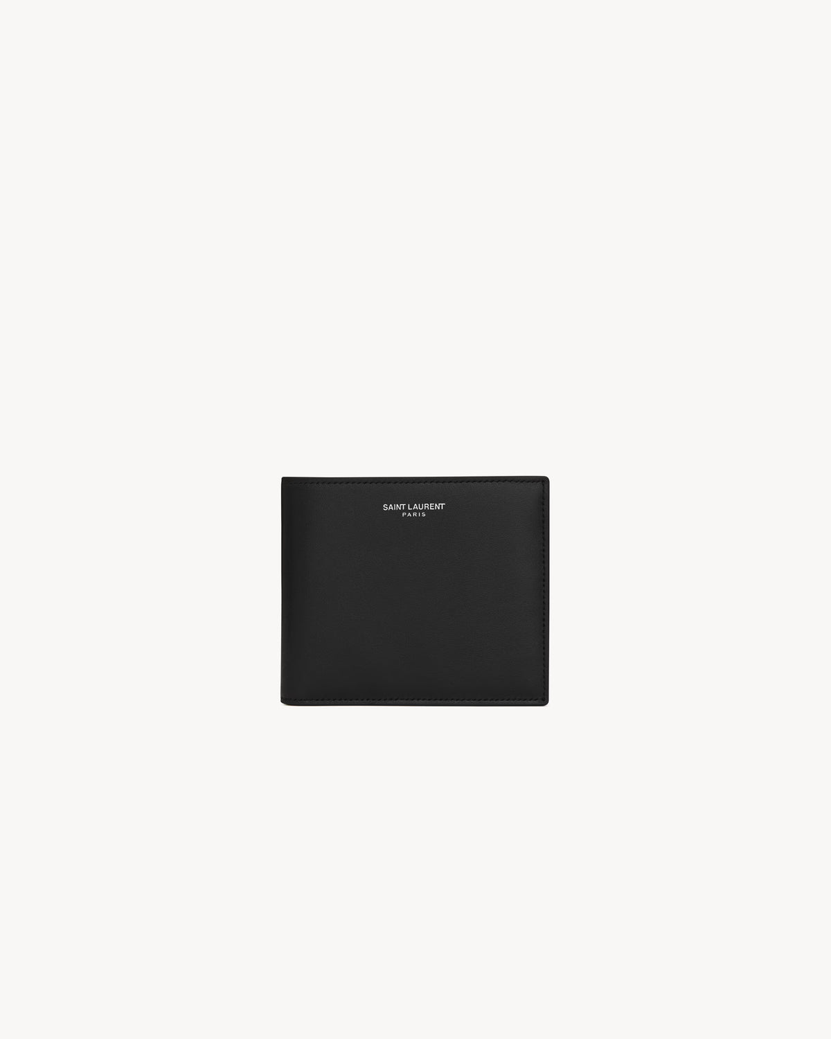 Saint Laurent Paris Portafogli East/West in pelle liscia