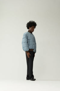 New Amsterdam Reversible Bomber Jacket  Army Green Orange