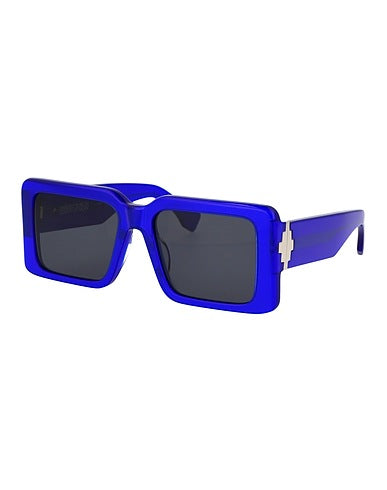 MARCELO BURLON COUNTY OF MILAN Blue Sicomoro Sunglasses