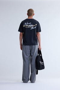 New Amsterdam Welcome to Palmbeach Tee Antracite