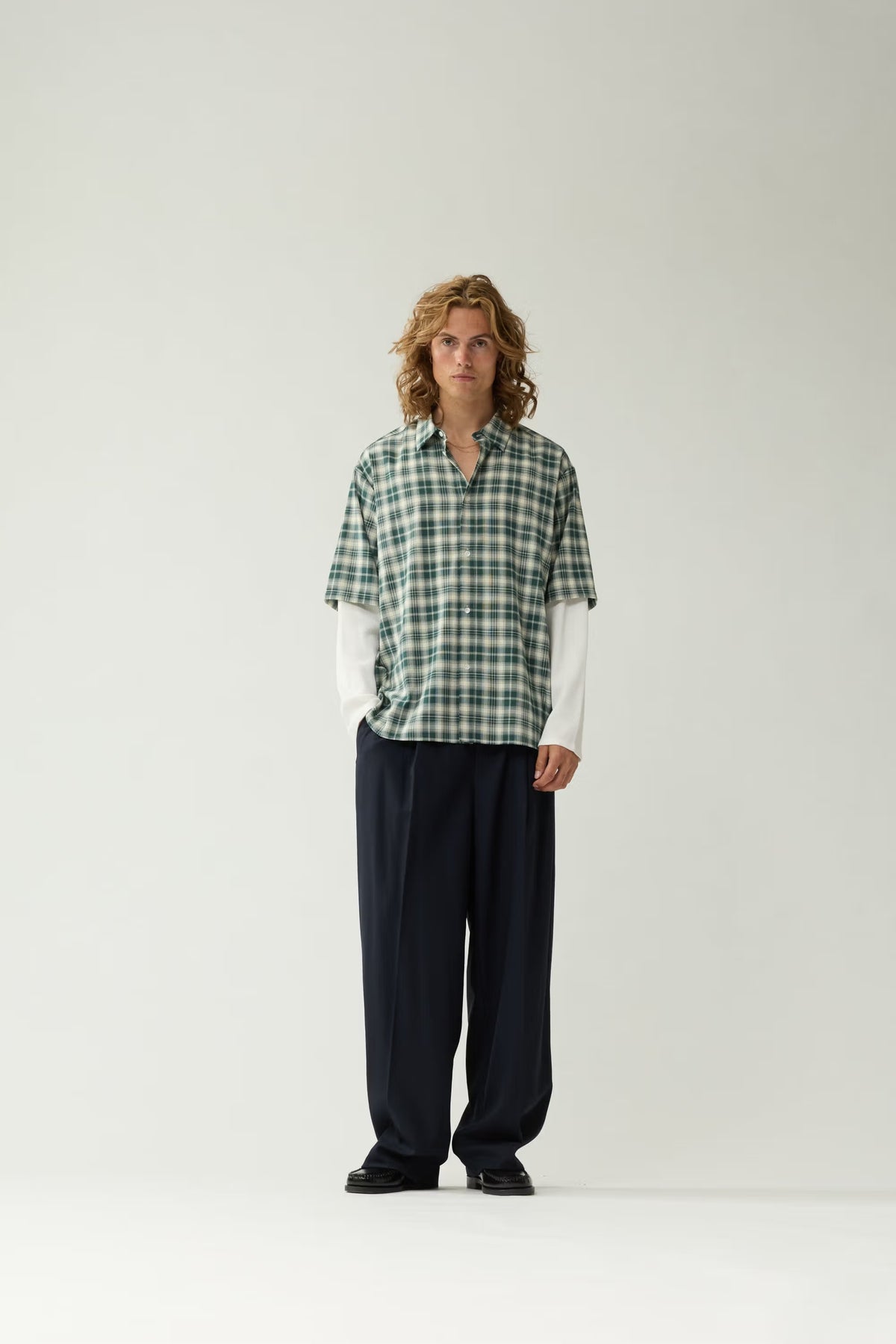 New Amsterdam Double Layer Shirt Green