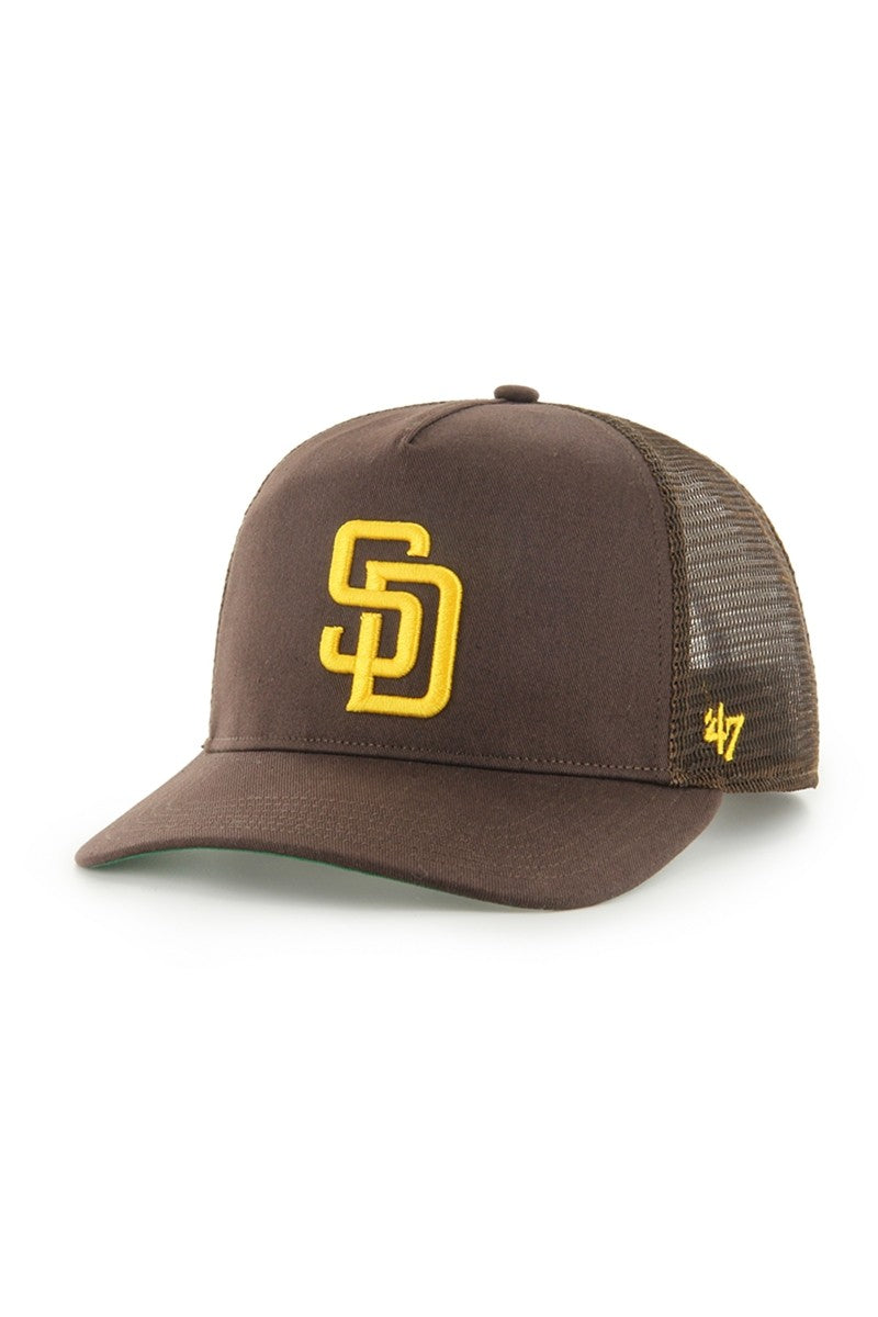 '47 Cappellino Mesh Hitch San Diego Padres - brown