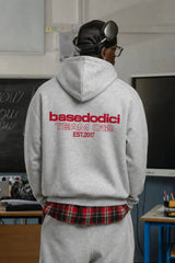 Hoodie Comfy Team012 Ash Grey