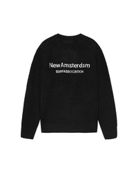 New Amsterdam Knitted Crewneck Black