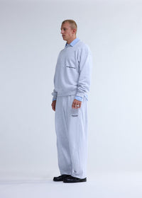 New Amsterdam Beach Sign Crewneck Ash