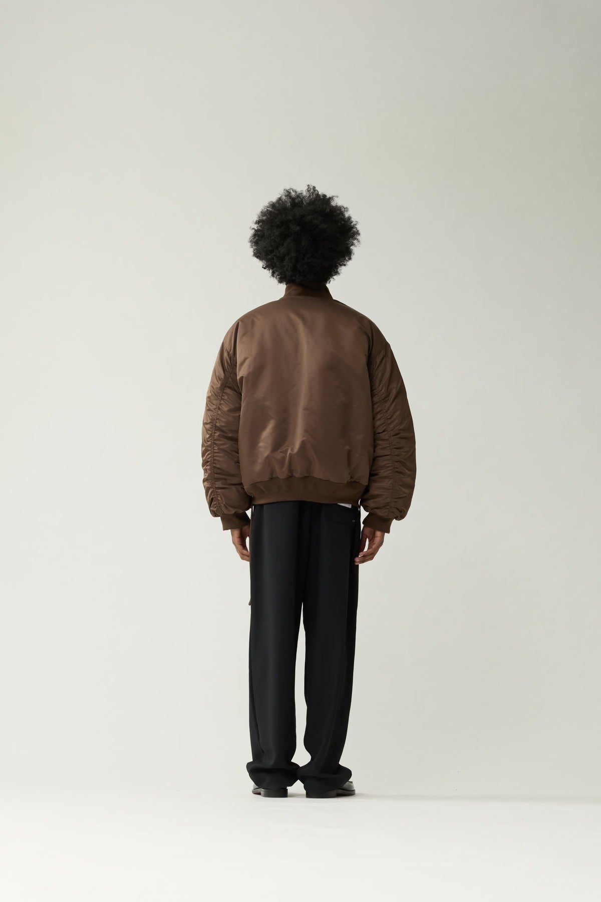 New Amsterdam Reversible Bomber Jacket  Army Green Orange