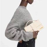 Jacquemus Le Grand Bambino Light Ivory Crocodile