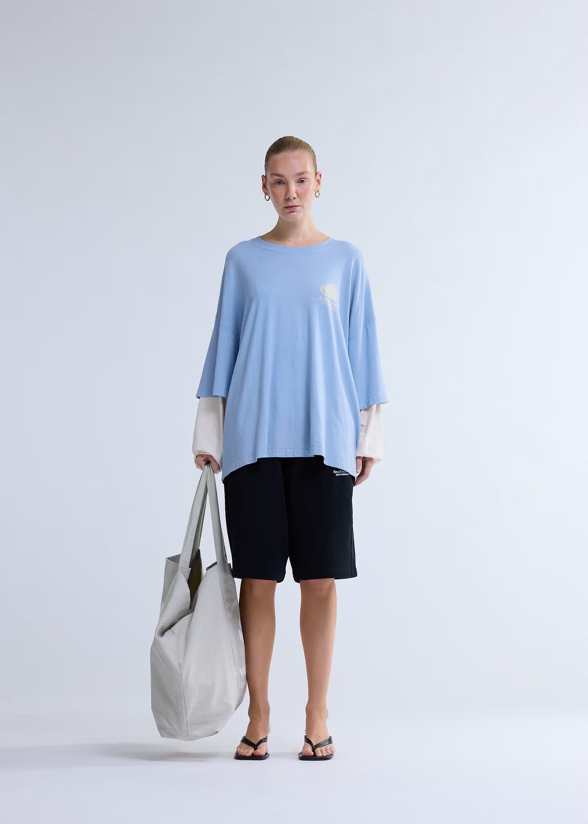 New Amsterdam Corporate Logo Longsleeve Baby Blue