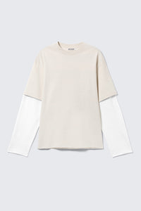 Weekday Double Layered Cotton T-shirt