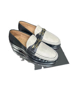 Damy Mocassino Bianco Nero