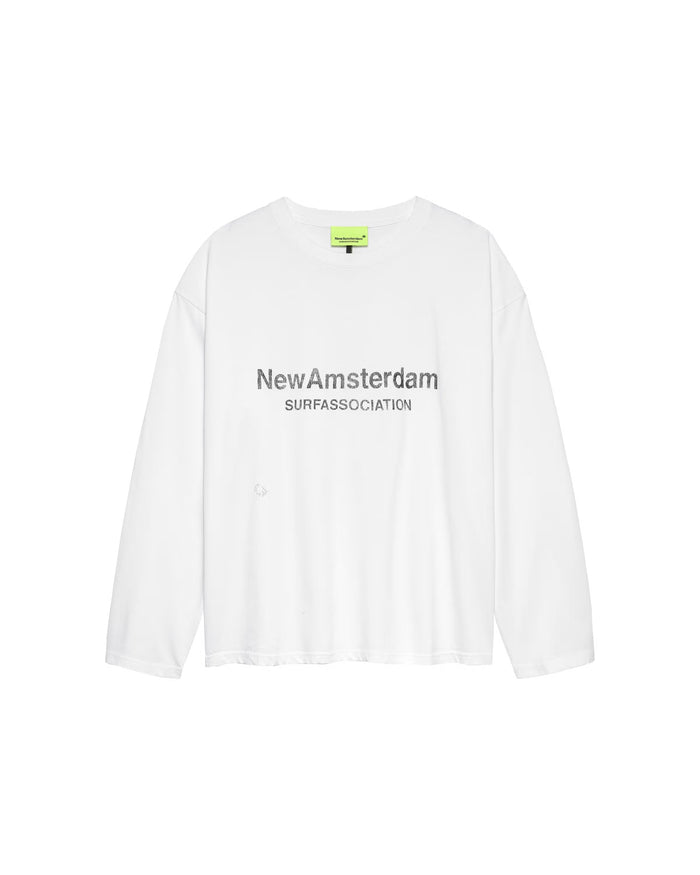 New Amsterdam Worked Logo Longsleeve