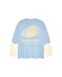 New Amsterdam Corporate Logo Longsleeve Baby Blue