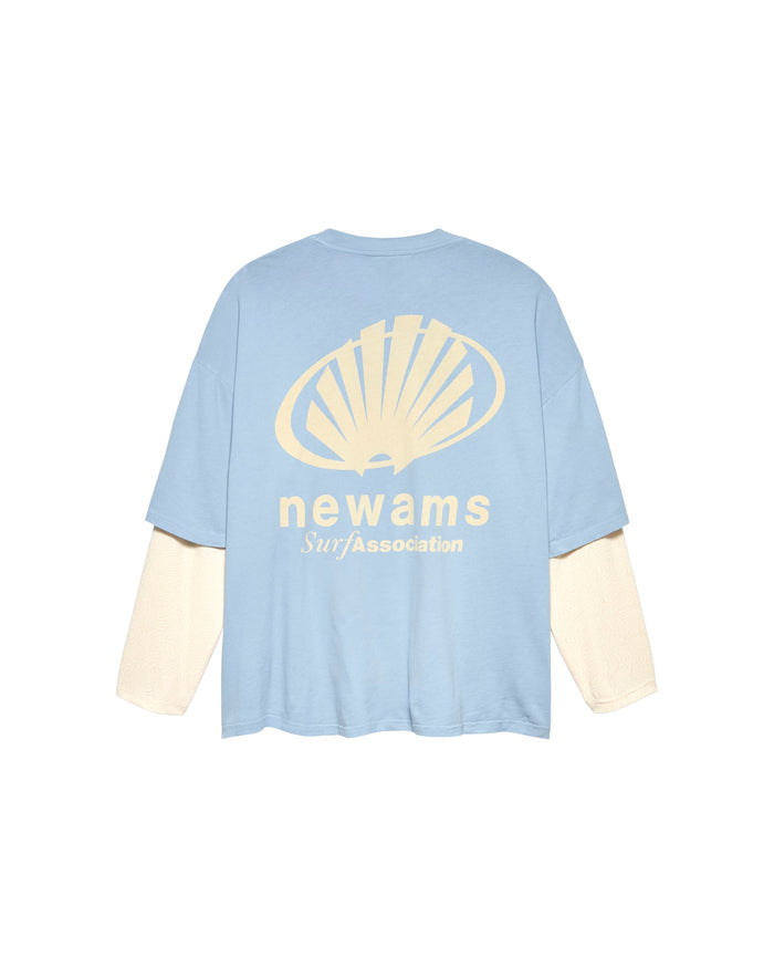 New Amsterdam Corporate Logo Longsleeve Baby Blue