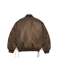New Amsterdam Reversible Bomber Jacket  Army Green Orange