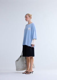 New Amsterdam Corporate Logo Longsleeve Baby Blue