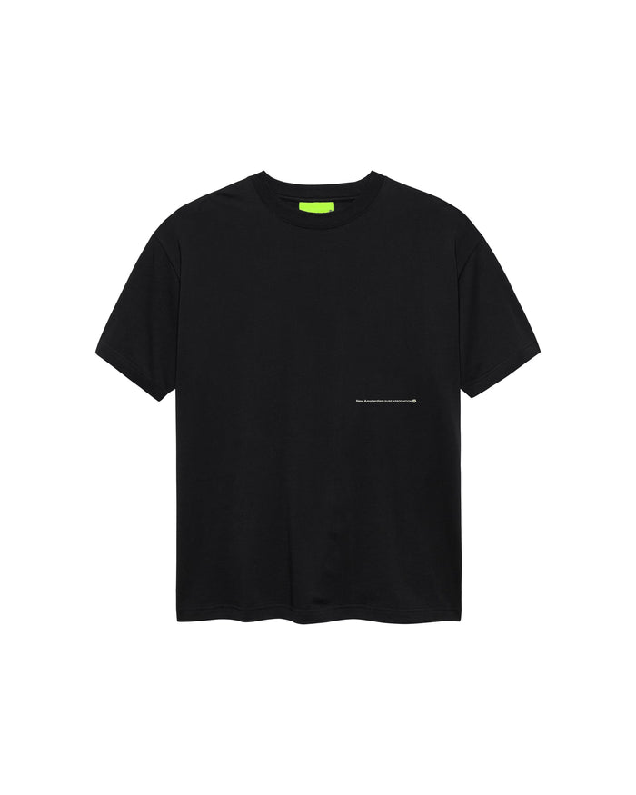 New Amsterdam Hibiscus Tee Black