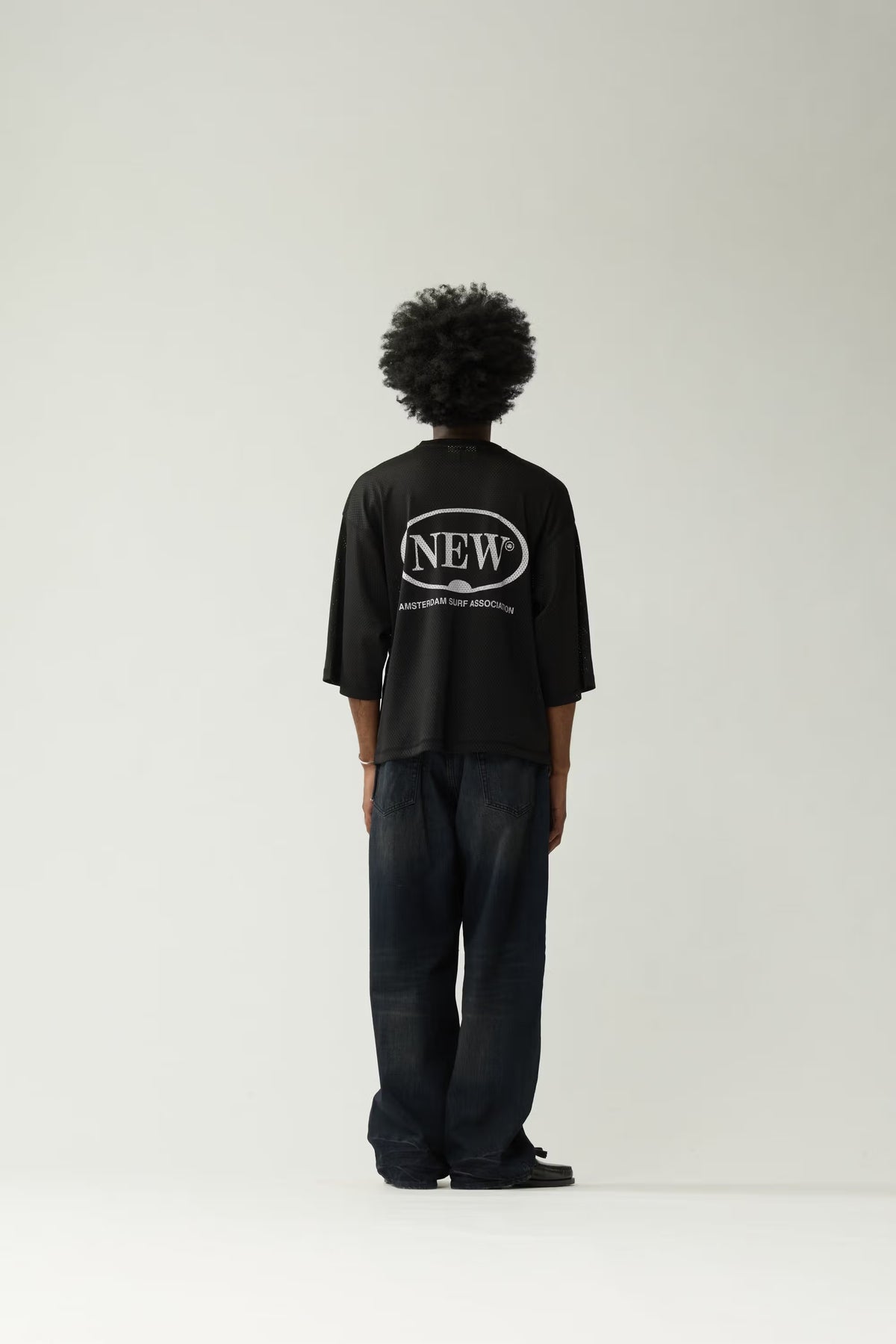 New Amsterdam Mesh Jersey Black
