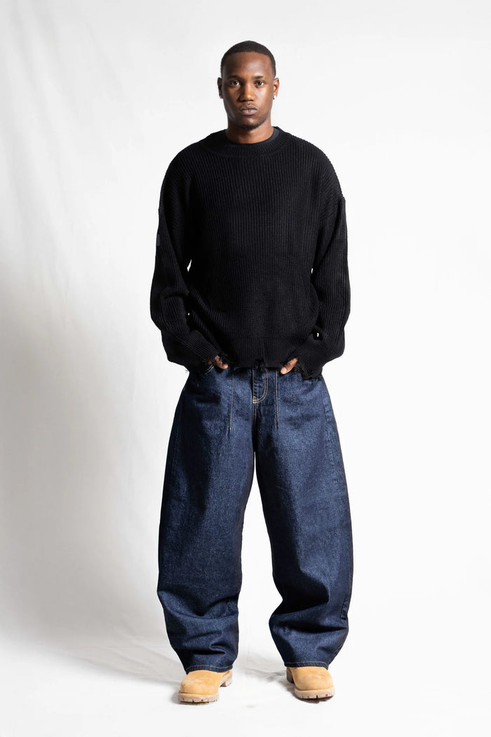 Basedodici Knitwear Big Back Logo