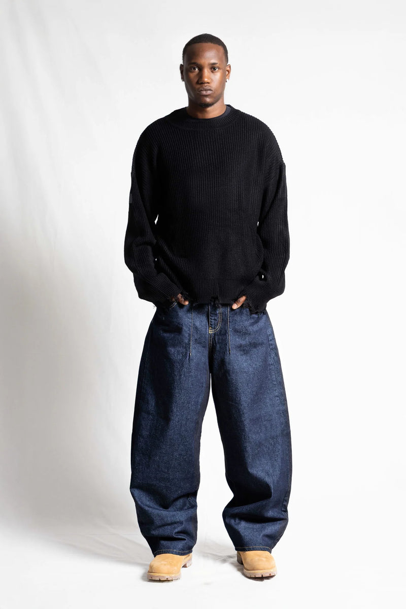 Basedodici Knitwear Big Back Logo