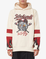 Disclaimer Hoodie lettering