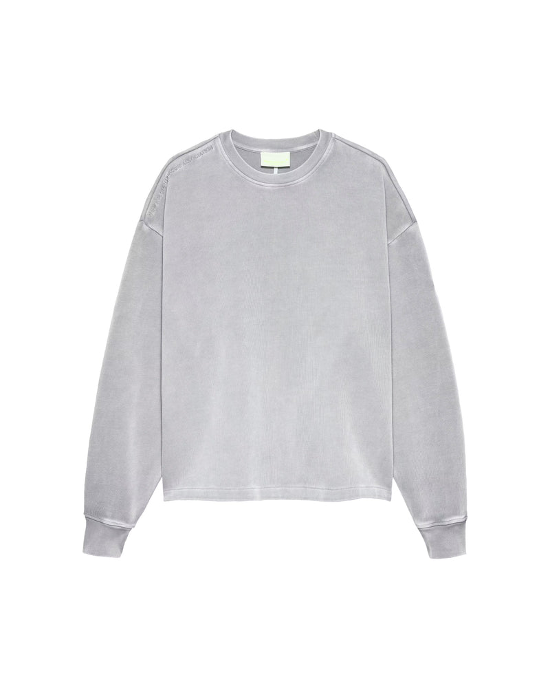 New Amsterdam Plate Sweat Washed Grey