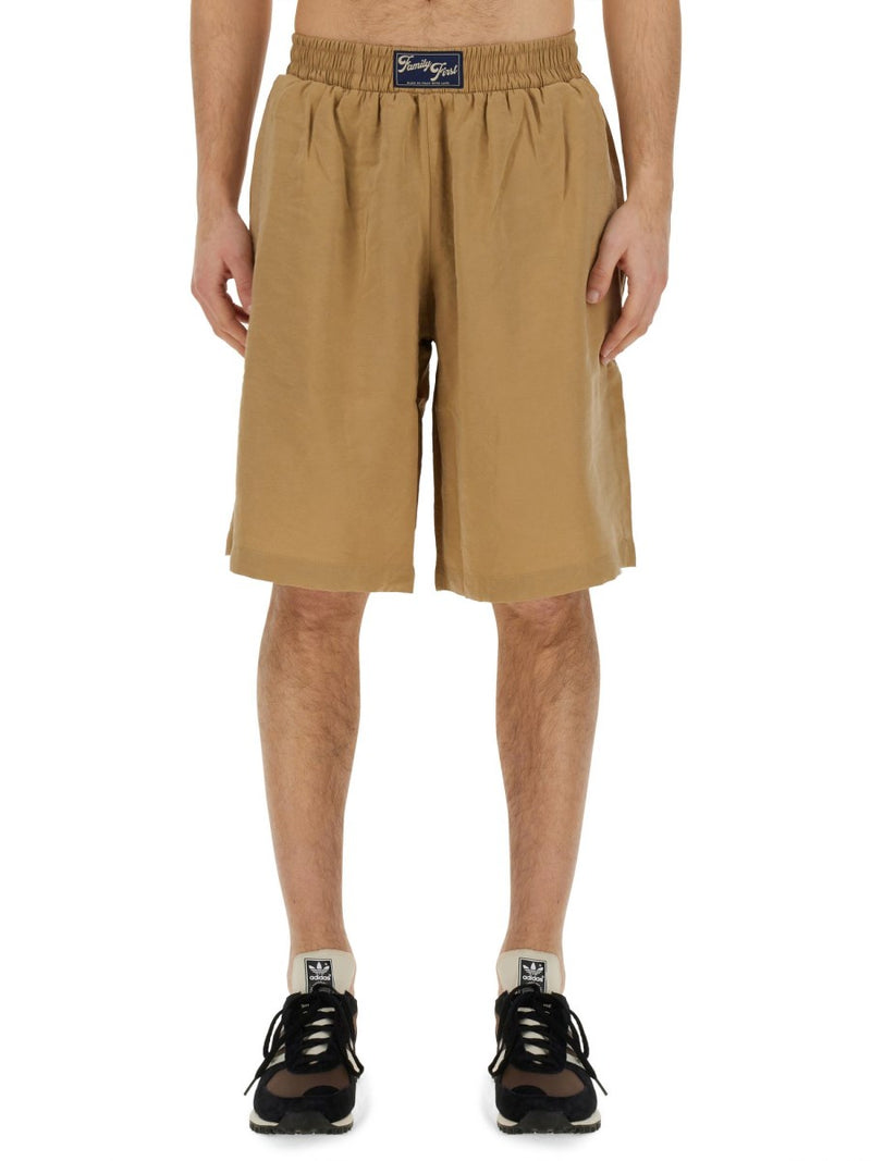 Family First Cupro Shorts