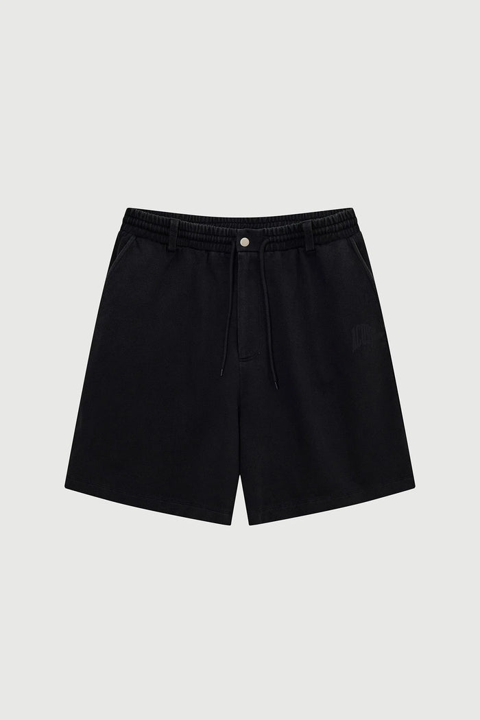 Acupunture 93' Sweat Short Washed Black