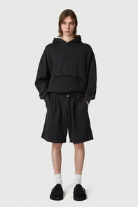 Acupunture 93' Sweat Short Washed Black