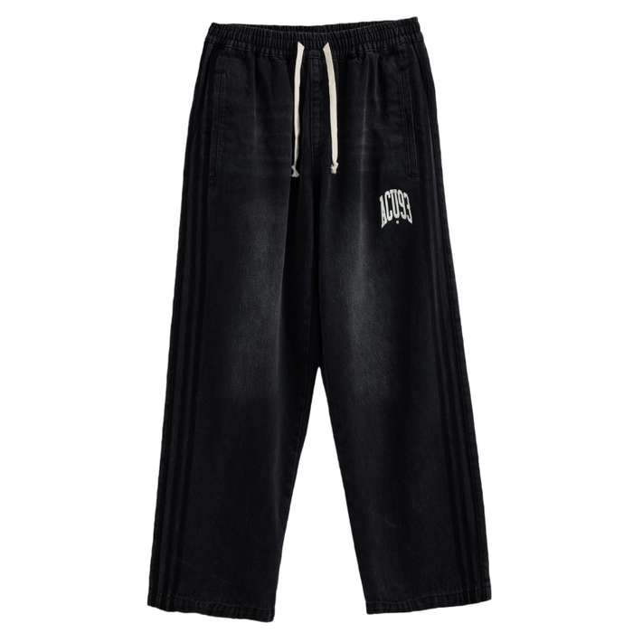 Acupuncture Sporty Denim Pant Washed Black