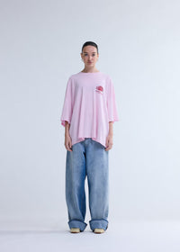 New Amsterdam Corporate Logo Tee Pink