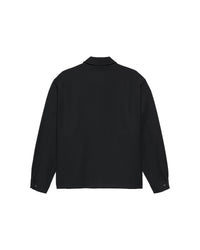 New Amsterdam Zip Up Shirt Black