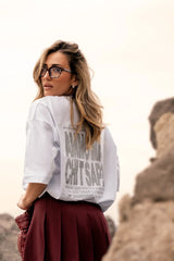 Hoodie Boxy Fit Red 