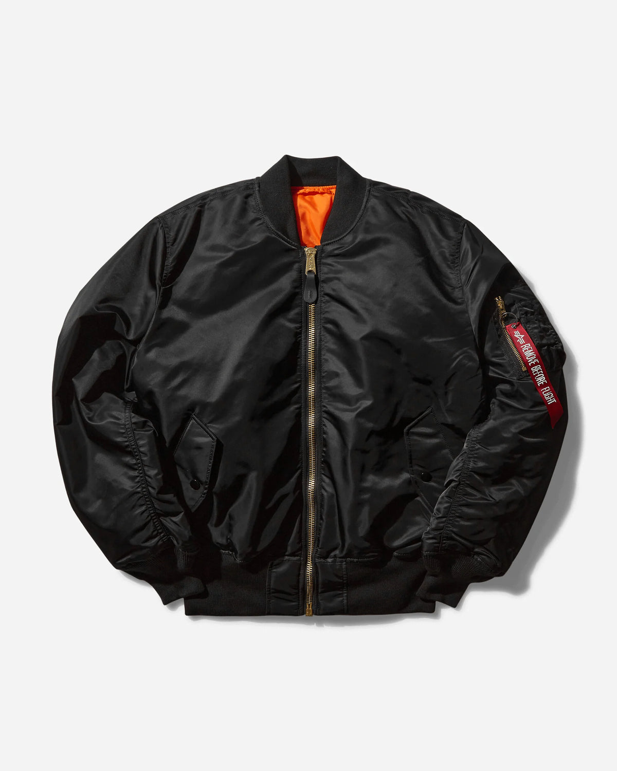 Alpha Industries MA-1 Bomber Jacket Black – BASECESENA