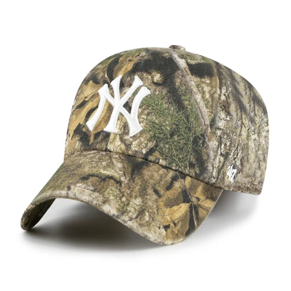 ‘47 CLEAN UP New York Yankees MLB Realtree Beige/Khaki