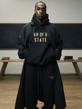Essentials Fear of God Fleece Hoodie State Black