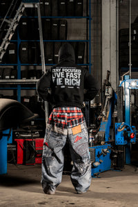 Basedodic Balaclava Hoodie Black Full Zip