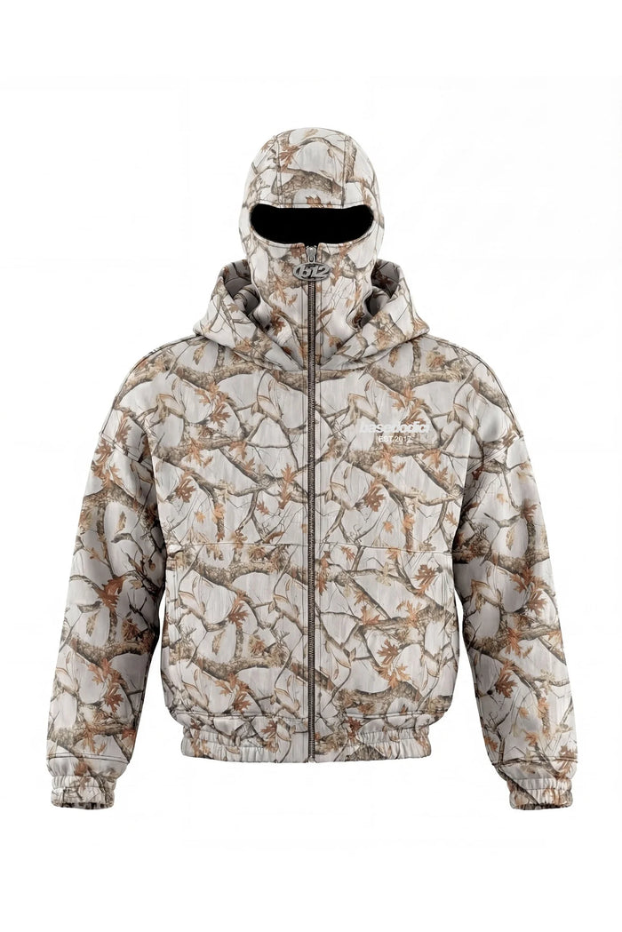 Basedodici Balaclava Forest Hoodie