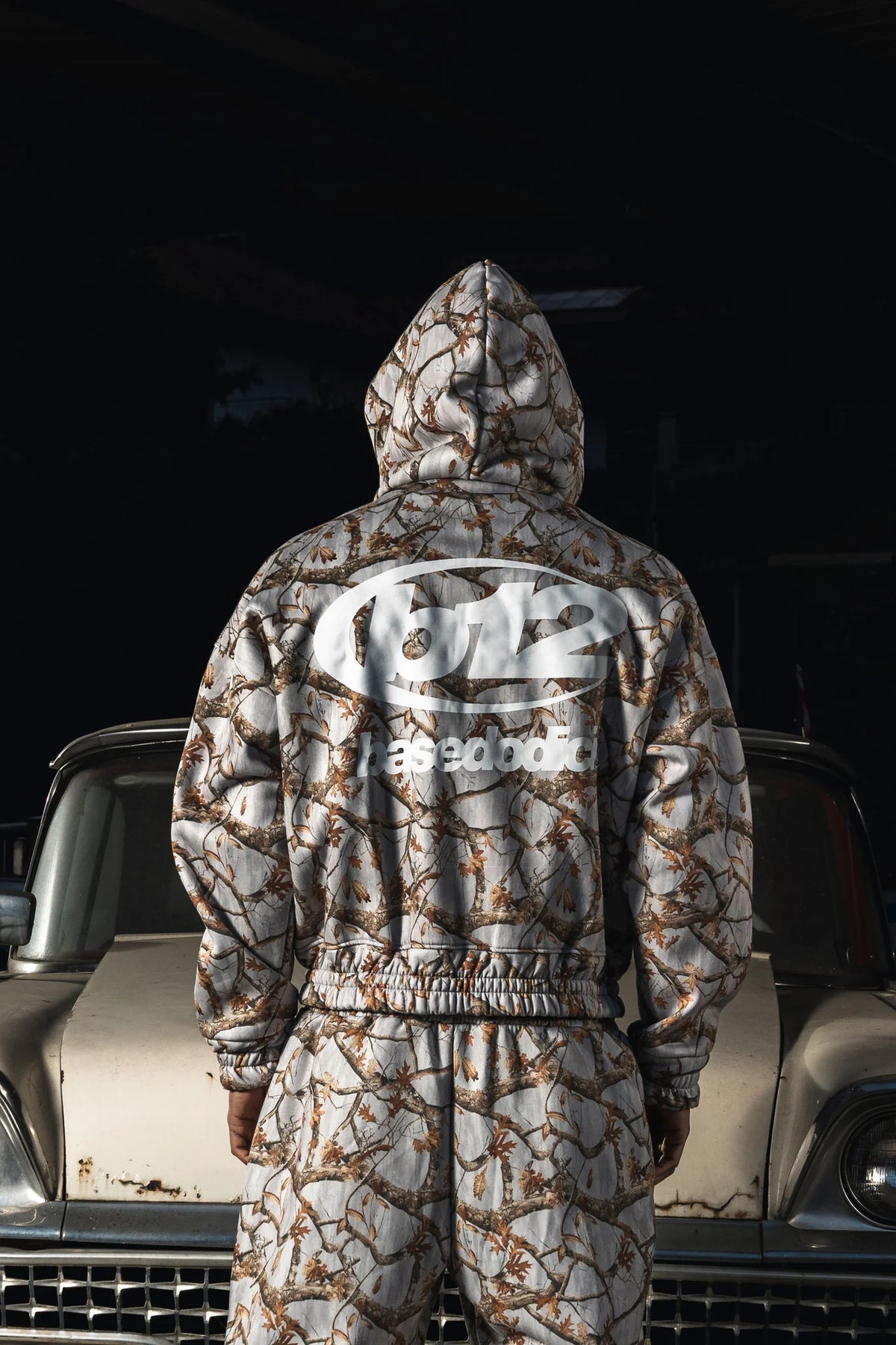 Basedodici Balaclava Forest Hoodie