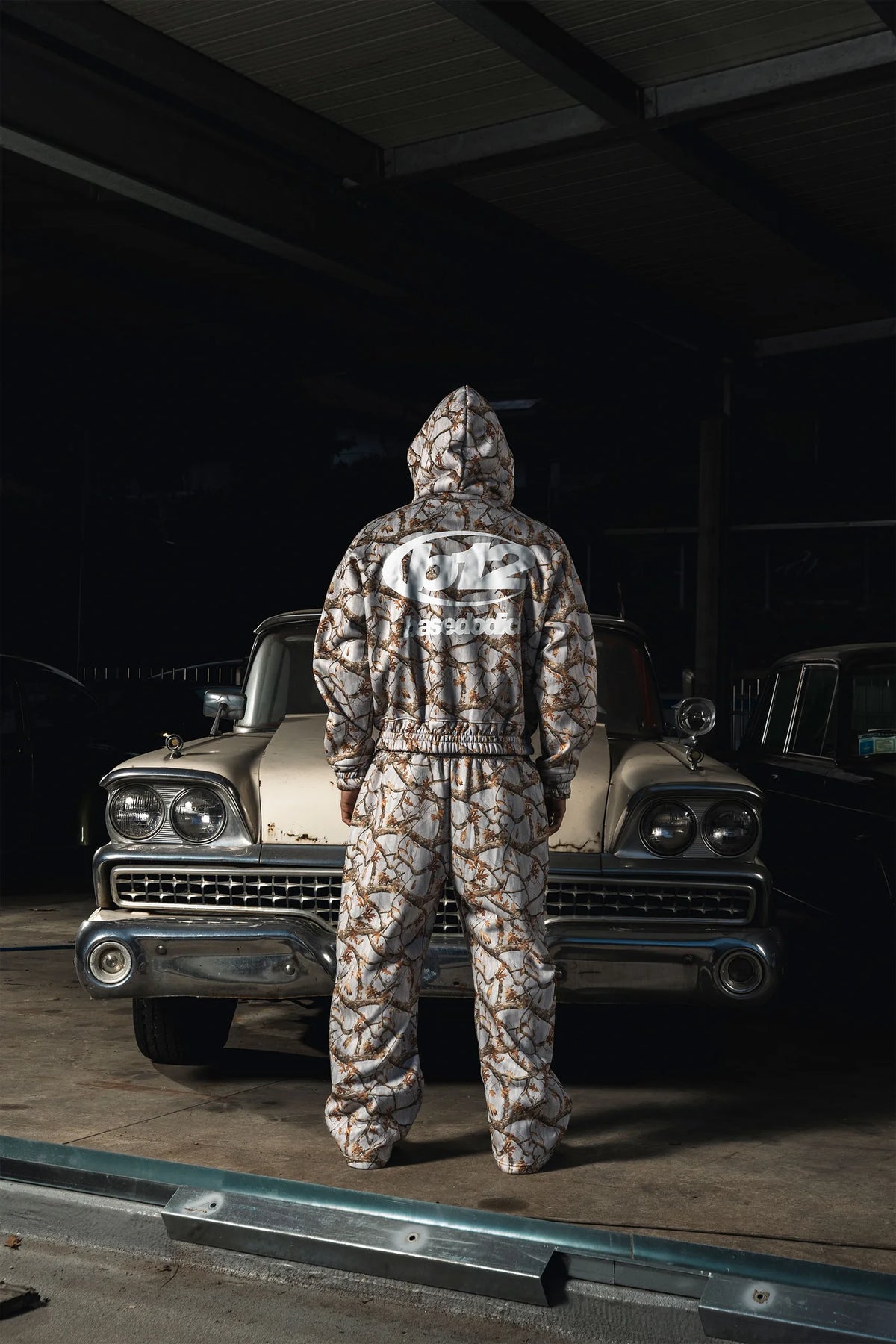 Basedodici Balaclava Forest Hoodie